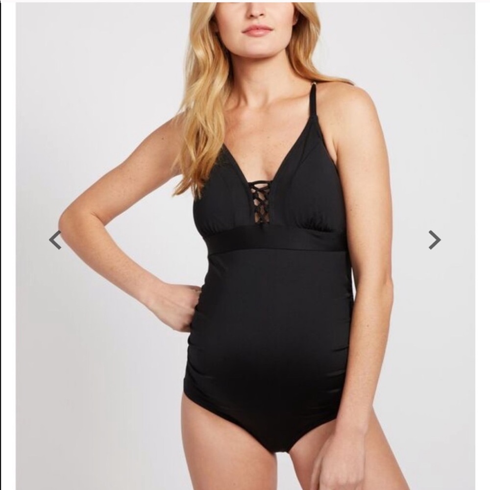 Pea in the Pod Black Swimsuit
